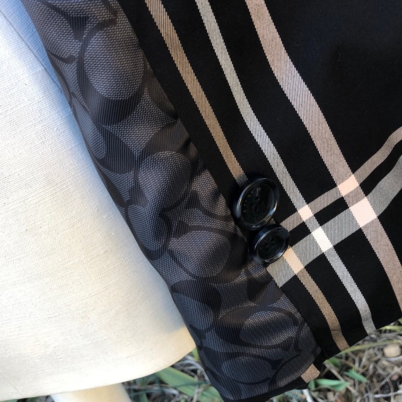 NWT-Coach Double Breasted PeaCoat-Lightweight-S - Picture 9 of 16